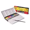Image de Aquarelle extra-fine - Sennelier - Boîte métallique 12 tubes 10ml - Multicolore - Fabrication française - Mixte