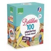 Image de Jeu de construction VILAC Batibloc color - 100 planchettes en bois massif colorées