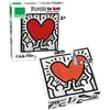 Image de Coffret de cubes puzzle en bois - Vilac - Keith Haring - 9 cubes - Blanc - Mixte - 24 mois