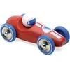 Image de Voiture de course en bois laqué rouge VILAC - Course GM - fabriquée en France