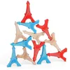 Image de Jeu déquilibre - VILAC - 50364 - Bois massif - 12 pièces tricolore - Fabriqué en France