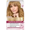 Image de Coloration - LOREAL PARIS - Excellence 7.3 Blond doré - Crème triple soin - 72 ml - Couvre 100% cheveux blancs