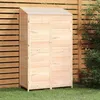 Image de Soldes dété 2025 Remise de jardin - CLOUD - Abri de jardin - 102x52x1745 cm Bois de sapin solide LL355