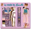 Image de Coffret de mode - Djeco - La mode by Lucille Papertoys - Tissus réels - Accessoires inclus - Facile à assembler