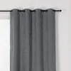 Image de Rideau Alaska isolant et 100 % occultant Gris anthracite 140x260 cm