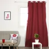 Image de Rideau occultant (140 x H240 cm) Calypso Coquelicot