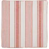 Image de Housse de coussin - Effet rayures dantan Rouge 60x60 cm