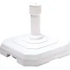 Image de EDA PLASTIQUE Pied de parasol béton carré - Blanc - 25kg