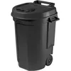 Image de Poubelle à roulettes noire -110 L