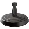 Image de Pied de parasol béton rond - EDA PLASTIQUE - Gris foncé - 14kg