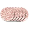 Image de Assiette à dessert Léa rouge 21 cm (lot de 6) - Table Passion