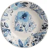 Image de Assiette creuse Jardin bleu 205 cm (lot de 6) - Trendup