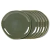 Image de Assiette plate Symphony vert 27 cm (lot de 6) - Table Passion