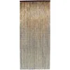 Image de Rideau de porte Acajou bâtonnets bambou vernis - 90x200 cm