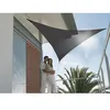 Image de Voile dombrage triangulaire - JARDIDECO - 360 m - Noir - 185g/m² - Anti-UV et étanche