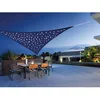 Image de Voile dombrage triangulaire 100 Leds 360 x 360 x 360 m - Jardiline