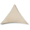 Image de Voile dombrage triangulaire RIVAGE Grège - 5 x 5 x 5 m - Qualité Premium Jardiline