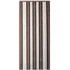 Image de Rideau de porte chenille Florence - MOREL - Rayures - 90x220 cm - Beige/Bronze/Brun