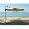 Image de Parasol rond en aluminium et toile polyester avec pied en croix - Tobago Éco - Ø 3 x 266 m - Jardiline