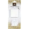 Image de Bougie anniversaire x20 + 20 supports blanc en occasion ou reconditionné
