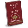 Image de Cartes Ã Jouer CompÃ©tition 54 Cartes, Dos QuadrillÃ© - Ãtui Carton en occasion ou reconditionné