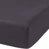 Image de Drap Housse 2 Pers 160x200 Anthracite