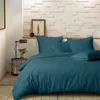 Image de Parure Housse De Couette 2 Pers 260x240 Percale De Coton - Percale Emeraude