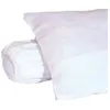 Image de Sous-taie doreiller molleton 100% coton gratté 60x60 cm blanc