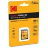 Image de Carte mémoire SDXC KODAK UHS1 U1 Premium - 64 Go - Classe 10
