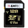 Image de Carte Mémoire SDXC - EMTEC - ECMSD128GUHS2V60 - 128 Go - UHS-II U3 V60 - 300 Mo/s Lecture