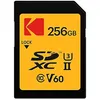 Image de Carte mémoire SDXC - Kodak - UHS II U3 V60 Ultra Pro - 256 Go - Vitesse de lecture 300 Mo/s - Étanche