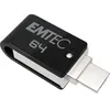 Image de Clé USB - EMTEC - T260B - 64 Go - USB 2.0 - Pivotante 360°