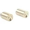 Image de Jeu de cylindre longueur de 40mm laiton poli pour serrure VEGA fourni avec 3 clés - JPM - 833740-01-0A