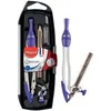 Image de Boîte à compas - Maped - 5 pièces - Couleurs assorties - Pour enfants - Longueur 130mm