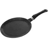 Image de Poêle à crêpes Ø 28 cm Façon pierre - PRADEL EXCELLENCE - Gamme PREMIUM - Compatible tous feux dont induction. Manche amovible.