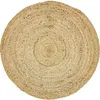 Image de Tapis déco rond en jute 90x90cm