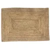 Image de Tapis déco rectangle en jute 50x80cm