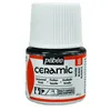 Image de Peinture - Pebeo - Ceramic - Blanc - 45ml - Brillant