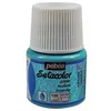 Image de Peinture textile - Pébéo - Setacolor - Turquoise N°206 - 45ml - Pailleté pour tissus clairs