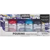 Image de Set de peinture acrylique - PEBEO - 6 x 118 ml - Multicolore - Prête à lemploi - Fluide et brillante