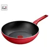 Image de TEFAL - Poêle wok - 28 cm - capacité 3.7 L - rouge - Daily Expert