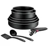 Image de Casserole - TEFAL - Ingenio Generous Cook L3129802 - Lot 8 pièces - Titanium anti-adhésif - Tous feux (induction)