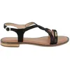 Image de Sandales - LES TROPEZIENNES PAR M. BELARBI - HASTRAL - Talon Plat - Cuir - Bout Ouvert