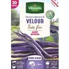 Image de Graine - Vilmorin - Haricot Nain Violet Velour - 20 m