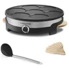 Image de LAGRANGE Crêpière Tradi' Multi Plaques grande et mini crêpes 1500W 109015