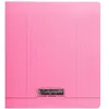Image de CLAIREFONTAINE Calligraphe Cahier Piqué Polypro Rose 17 x 22 cm 96 Pages