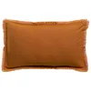 Image de Coussin uni Laly cuivre 30 x 50 cm Vivaraise