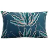Image de Coussin imprimé Alga outdoor indigo 30 x 50 cm Vivaraise