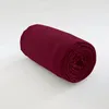 Image de Drap housse - Les Ateliers du Linge - Grenat - 140 x 190 x 35 cm - 100% Coton - Uni