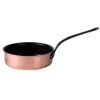 Image de BAUMALU - Sauteuse - 24 cm - en cuivre - avec couvercle en cuivre - capacité 3 L - hauteur 7.5 cm - BChef